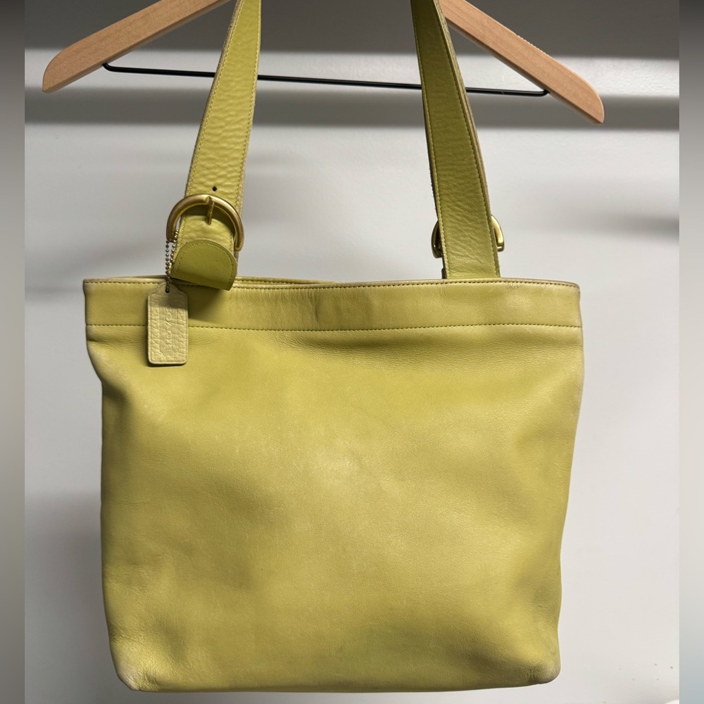 Coach 4140 Lafayette Bag in Lime, Costa Rica, Soho Collection